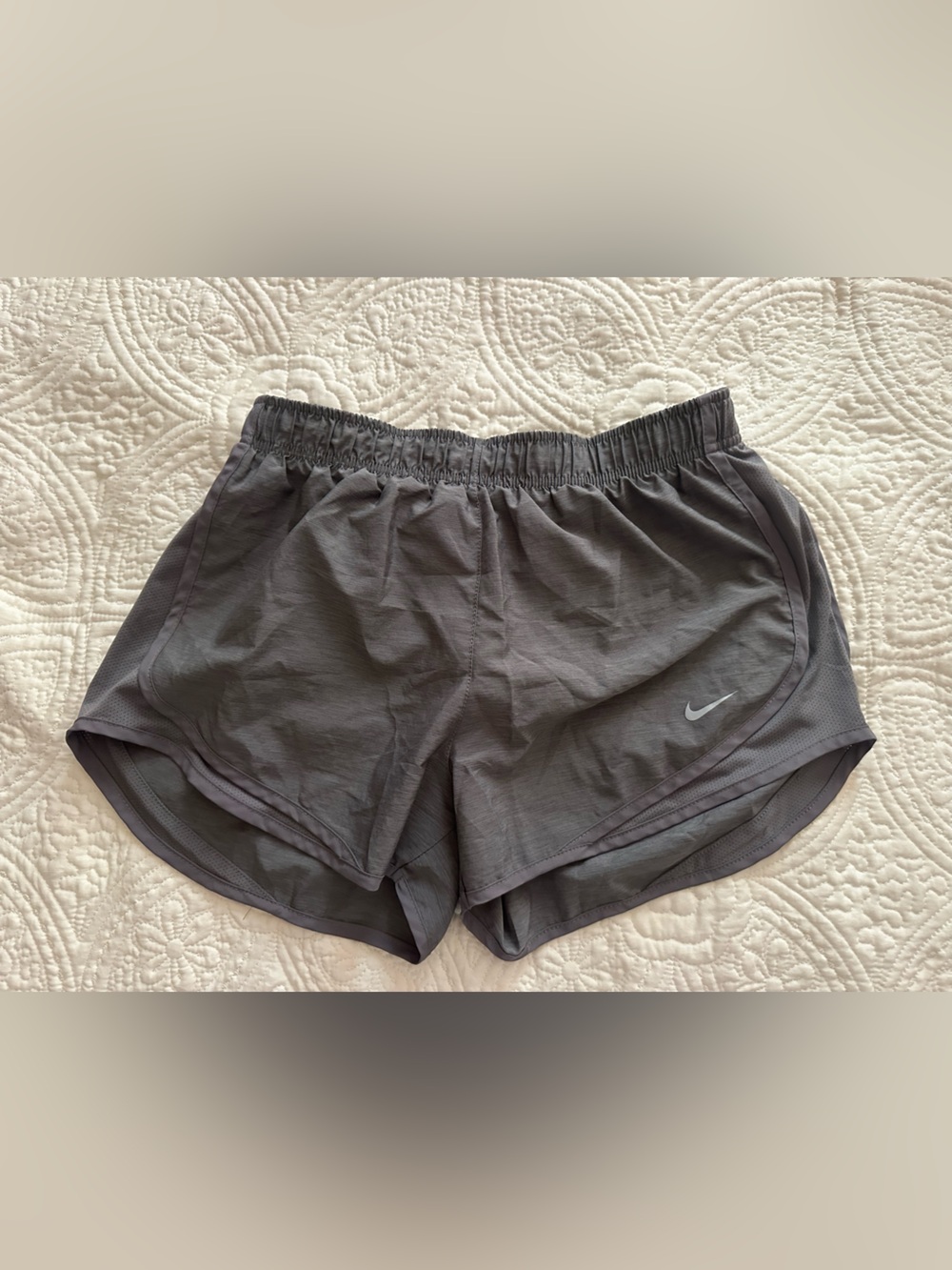 Nike Women's Dark Gray Athletic Running Shorts
